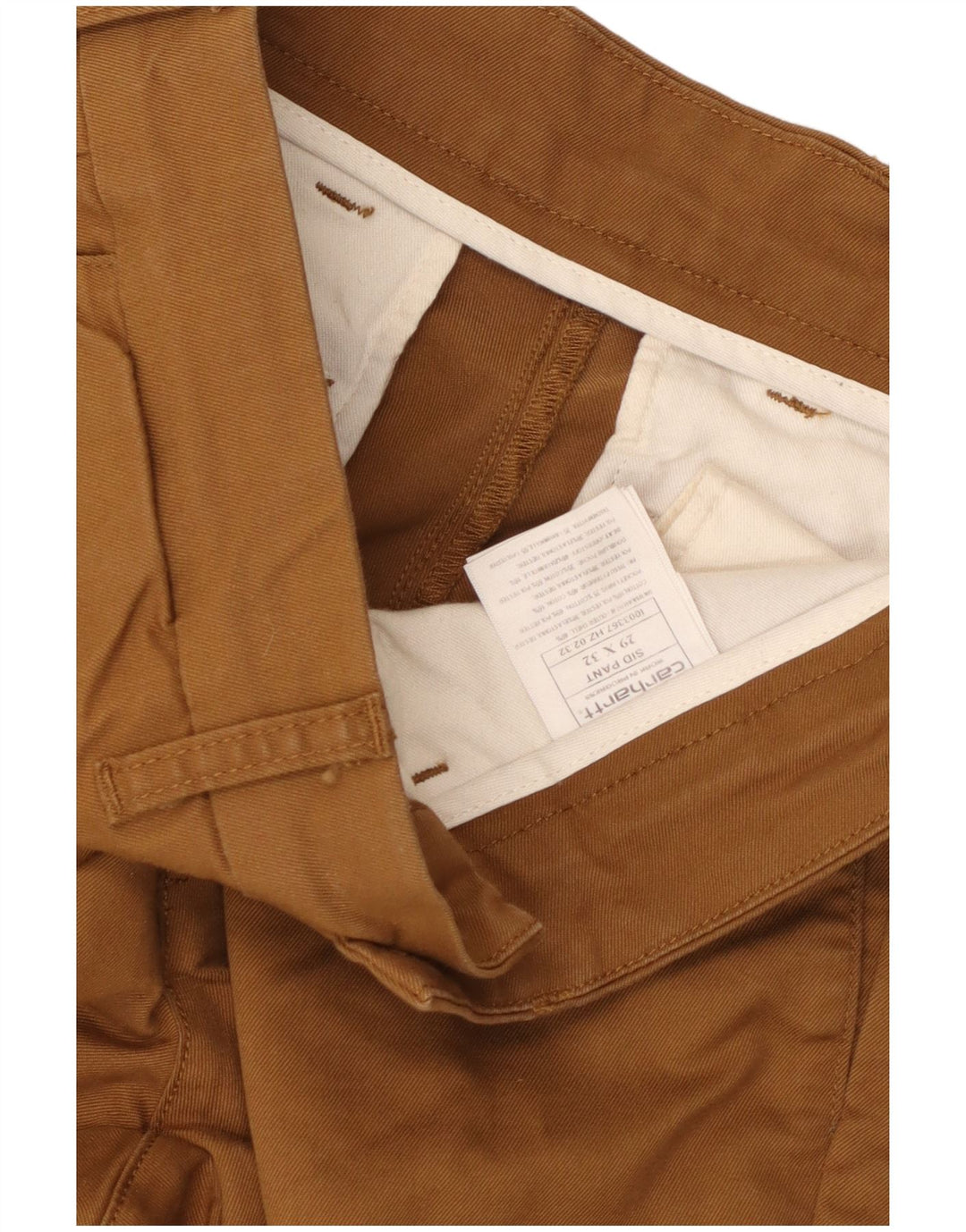 Ανδρικό παντελόνι Chino Carhartt Sid Slim W29 L32 Μπεζ βαμβακερό