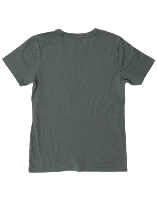 Adidas Boys Graphic T-Shirt Top 13-14 ετών Πράσινο βαμβακερό