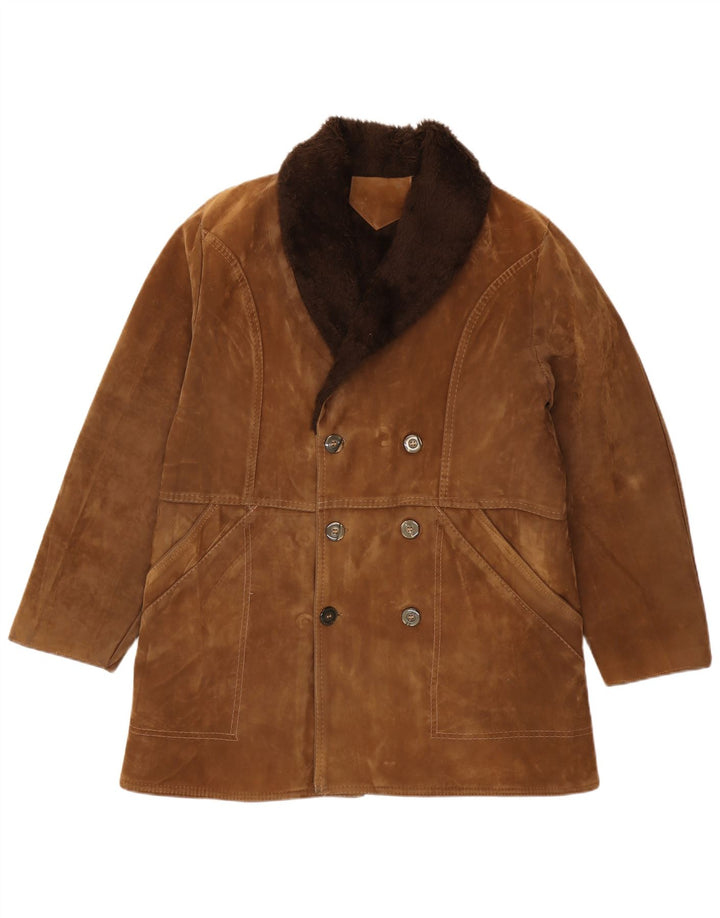 Vintage Ανδρικό Σέρπα Μπουφάν UK 42 XL Καφέ