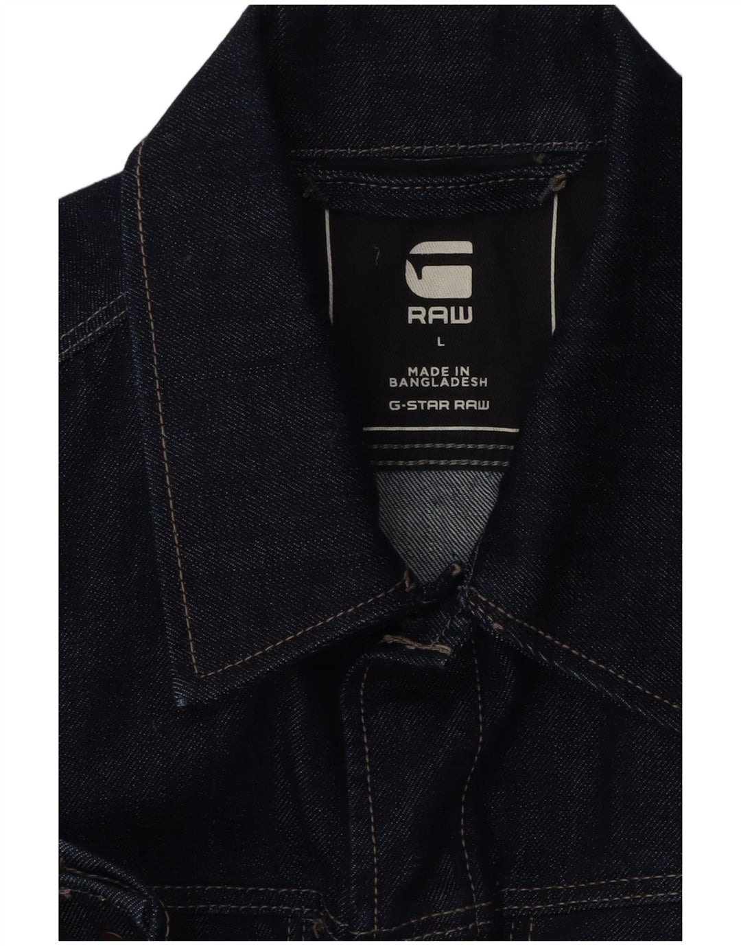 Ανδρικό τζιν μπουφάν G-Star UK 40 Large Navy Blue Cotton