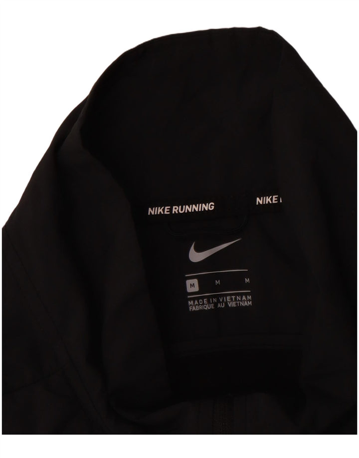 Γυναικεία αθλητική φόρμα NIKE Top Jacket UK 14 Medium Black Spandex