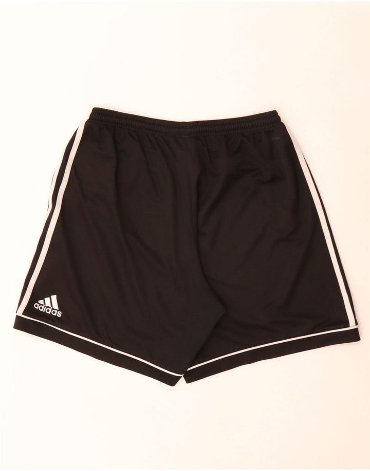 Ανδρικό σορτς Adidas Climalite Sport μεγάλο μαύρο πολυεστέρα
