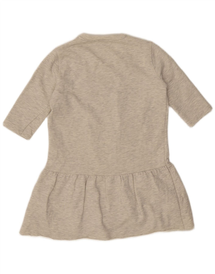 Zara Γυναικείο τουνίκ Φόρεμα UK 10 Small Grey Flecked Polyester