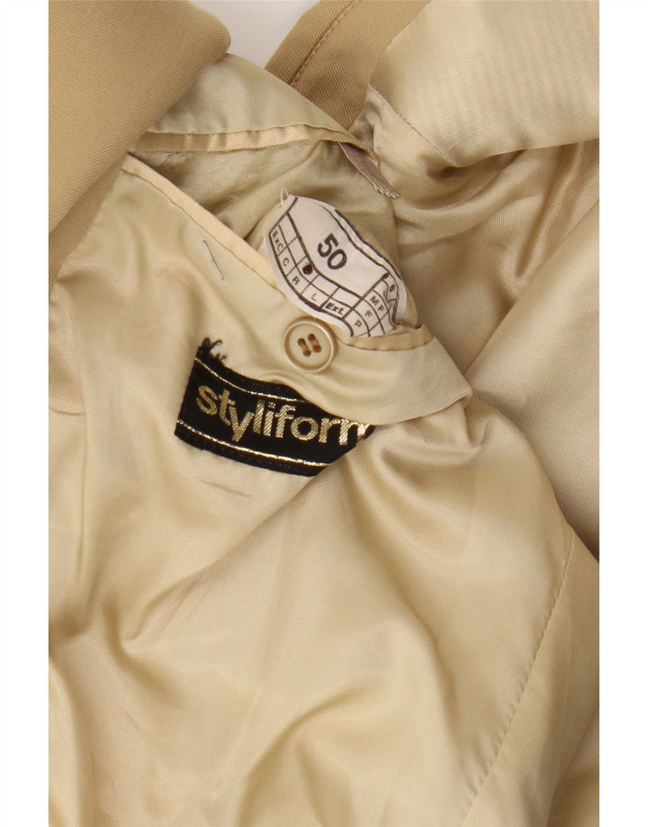 Vintage Ανδρικό Μπουφάν Blazer IT 50 Large Beige