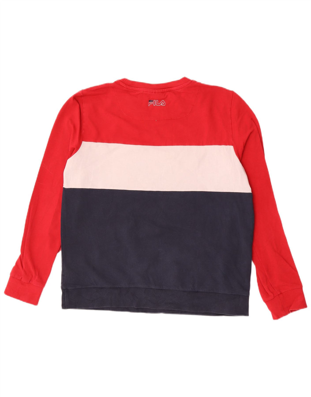 Γυναικείο γραφικό φούτερ Fila Jumper UK 16 Μεγάλο πολύχρωμο μπλοκ χρώματος