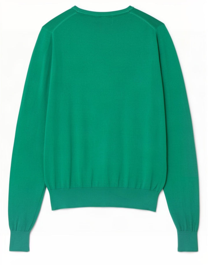 Ανδρικό πουλόβερ Refrigue Boat Neck Jumper Μεσαίο πράσινο βαμβακερό