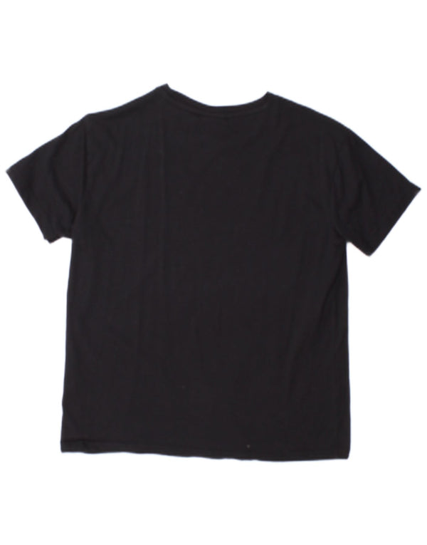 Champion Γυναικείο T-Shirt Top UK 14 Medium Black