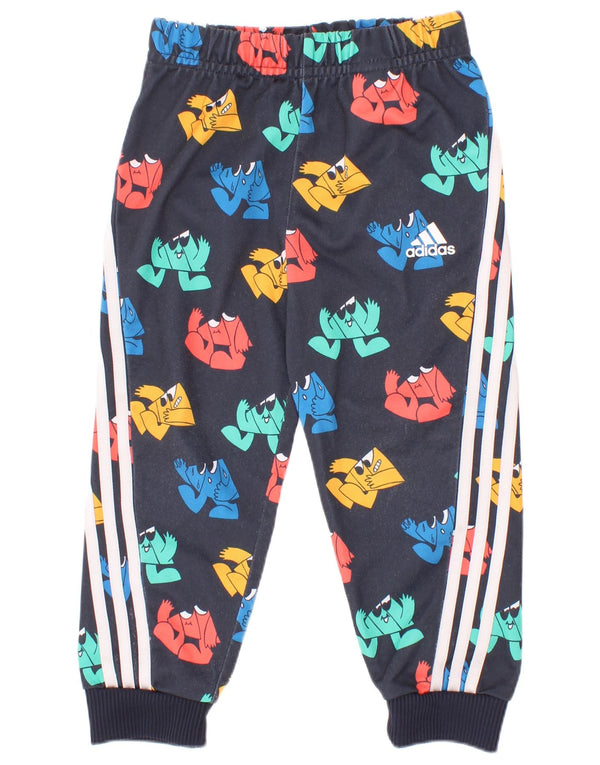 Παντελόνι αθλητικής φόρμας Adidas Baby Boys Graphic Joggers 18-24 μηνών Navy Blue