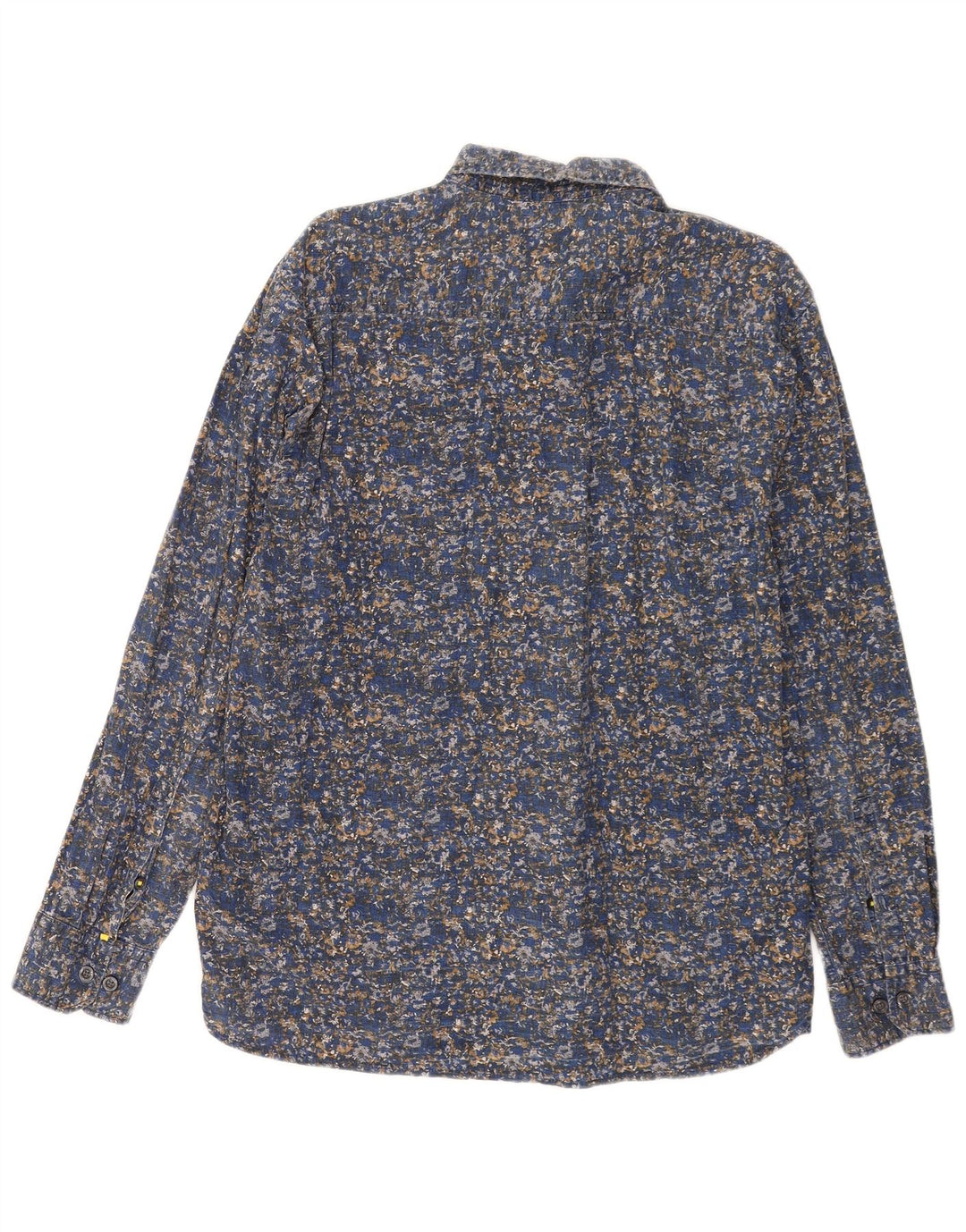 Ανδρικό πουκάμισο Camel Active Μεγάλο Navy Blue Floral Βαμβακερό