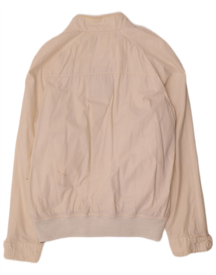 Zara Ανδρικό Bomber Jacket UK 42 XL Λευκό