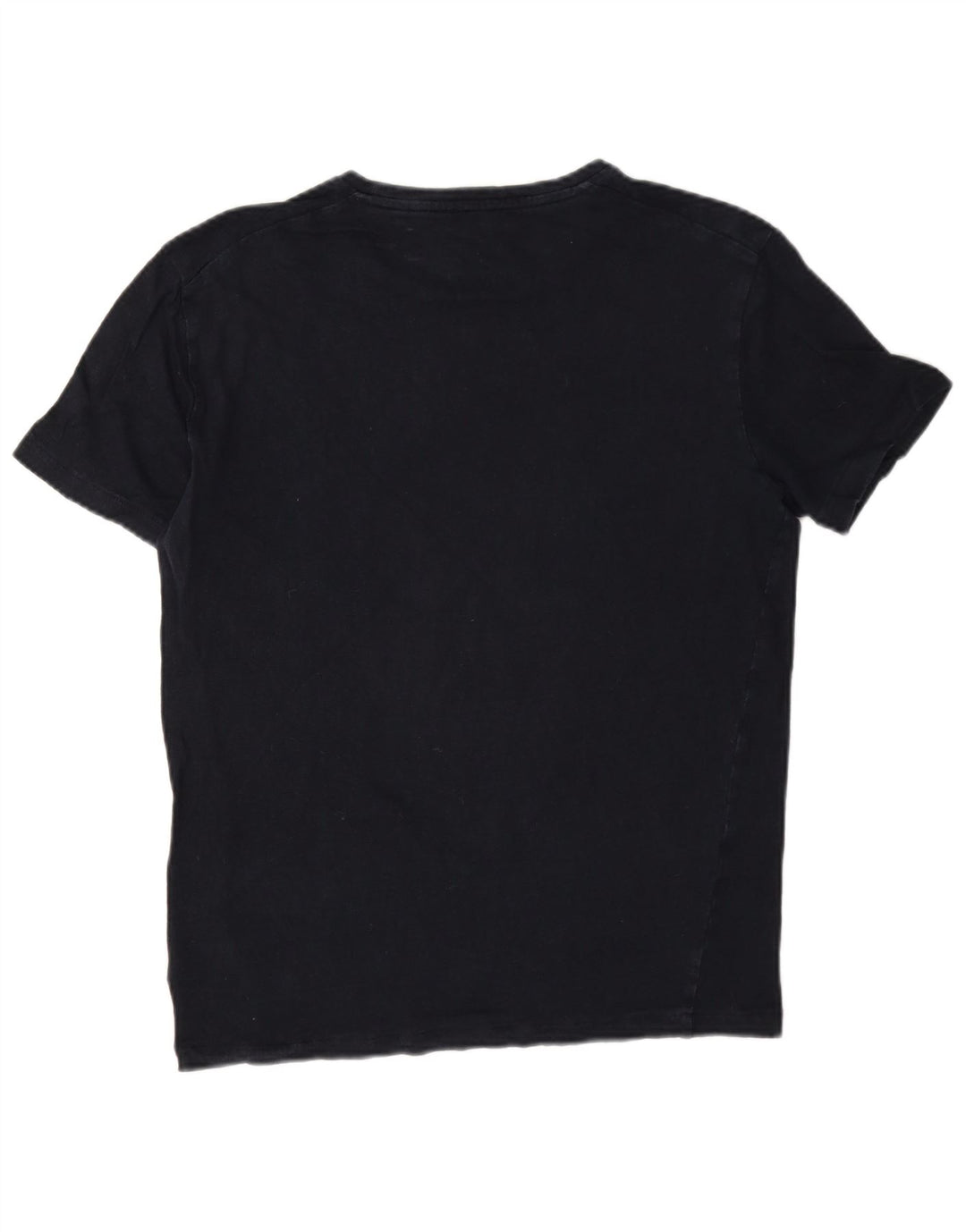 Cos Ανδρικό T-Shirt Top Μικρό λινό Navy Blue