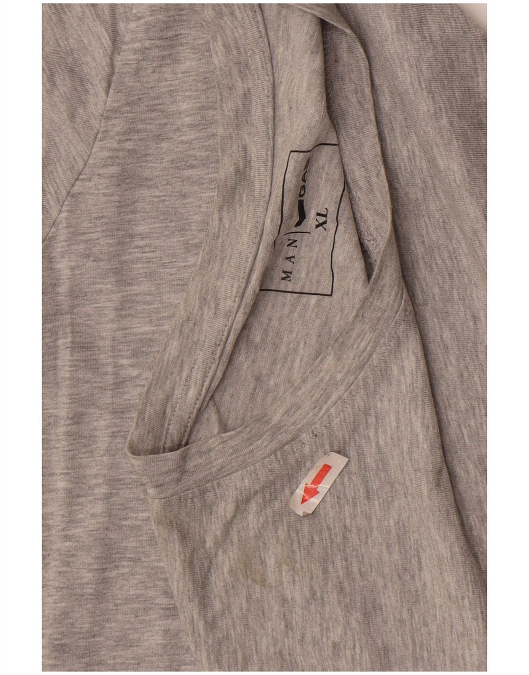 Ανδρικό T-Shirt Gas Top XL Γκρι βαμβακερό