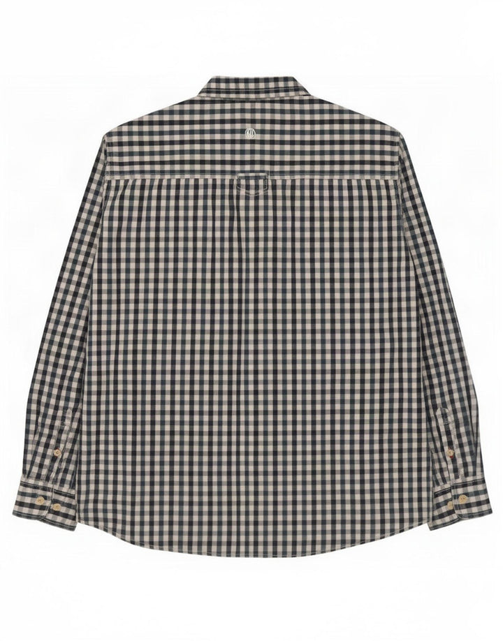 Ανδρικό πουκάμισο Fat Face XL Πράσινο βαμβακερό Gingham