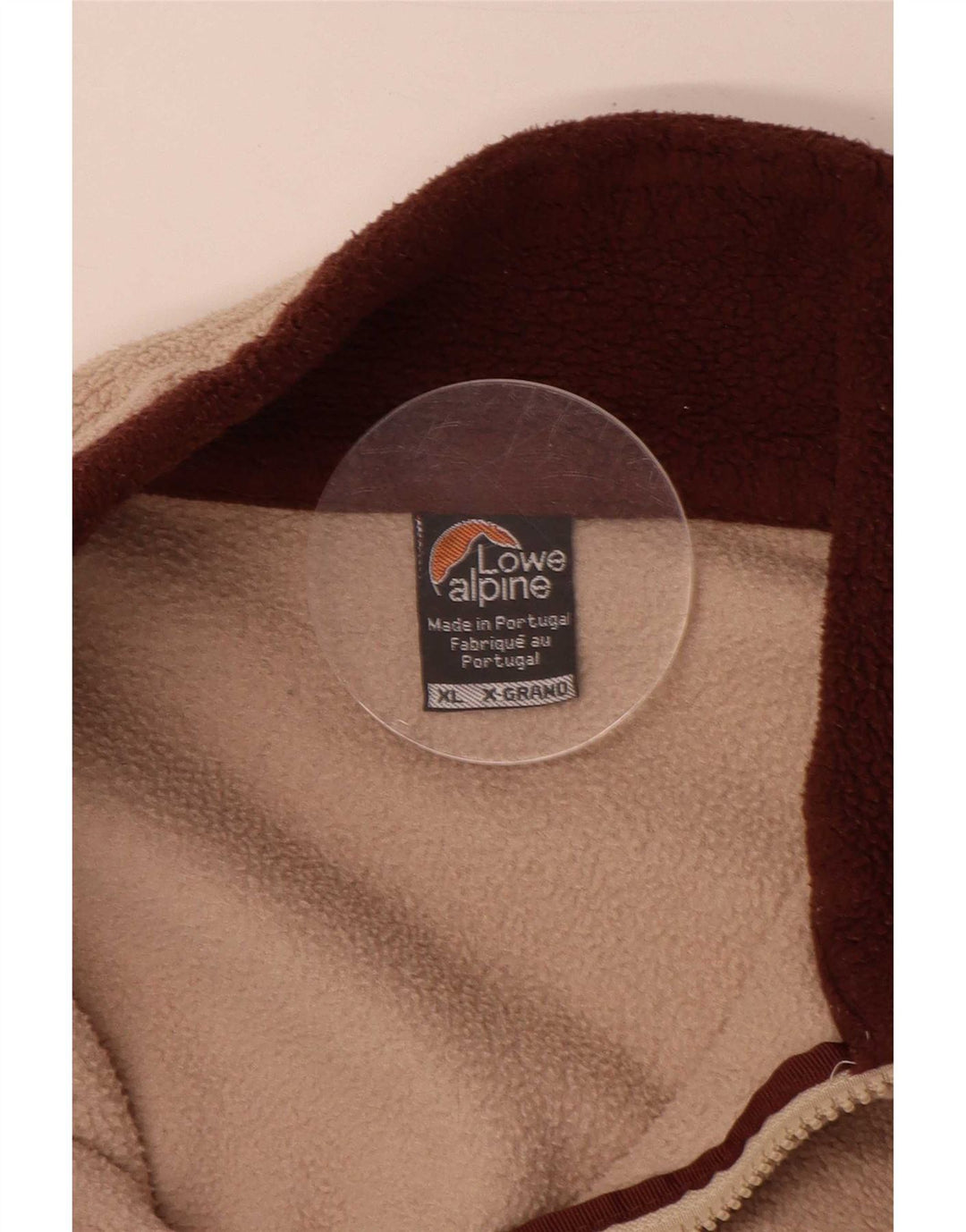 Lowe Alpine Ανδρικό φερμουάρ Fleece Jumper XL Beige Polyester