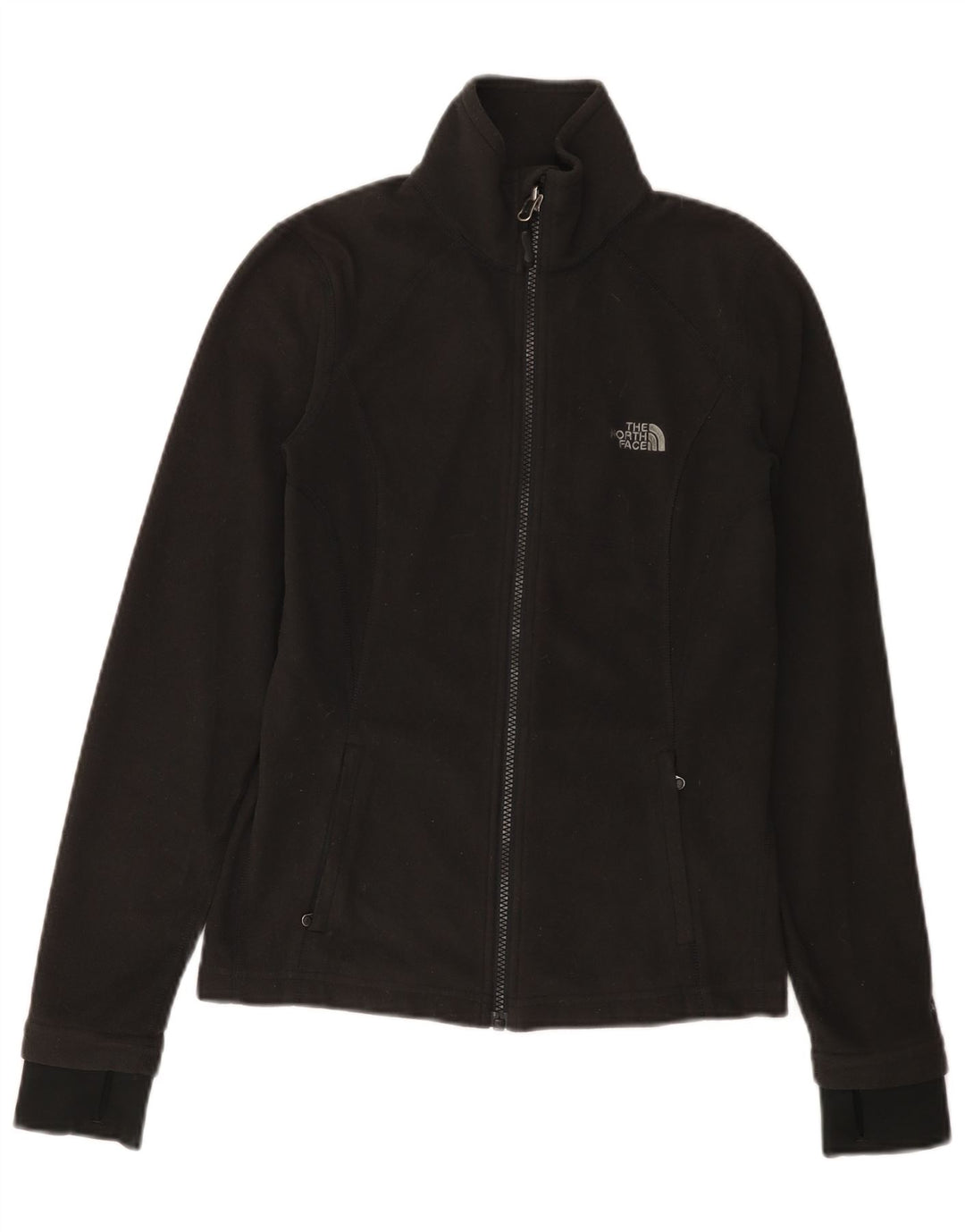 THE NORTH FACE Γυναικείο Fleece Jacket UK 10 Small Black Polyester