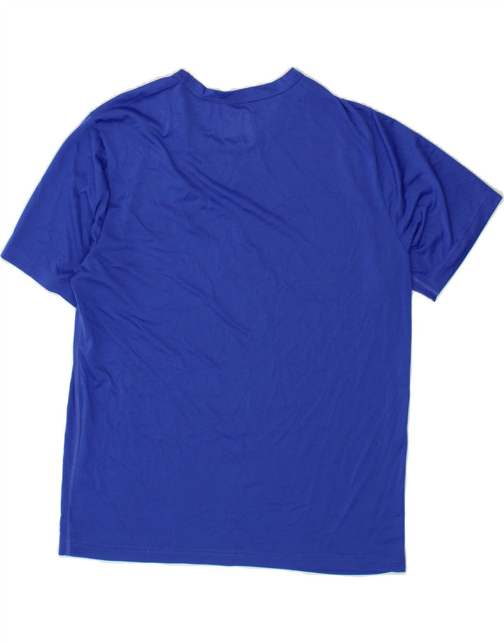 CHAMPION Mens T-Shirt Top XL Blue Polyester Vintage Champion and Second-Hand Champion from Messina Hembry 