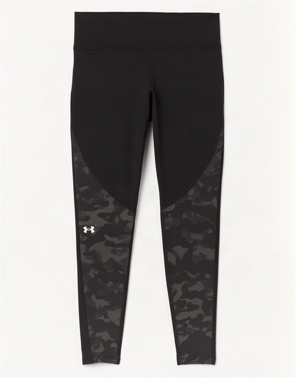 Under Armour Γυναικεία Cold Gear legging UK 14 Medium Black Camouflage