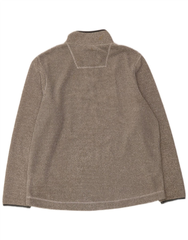 WEIRD FISH Ανδρικό φερμουάρ Fleece Jumper XL Grey Polyester