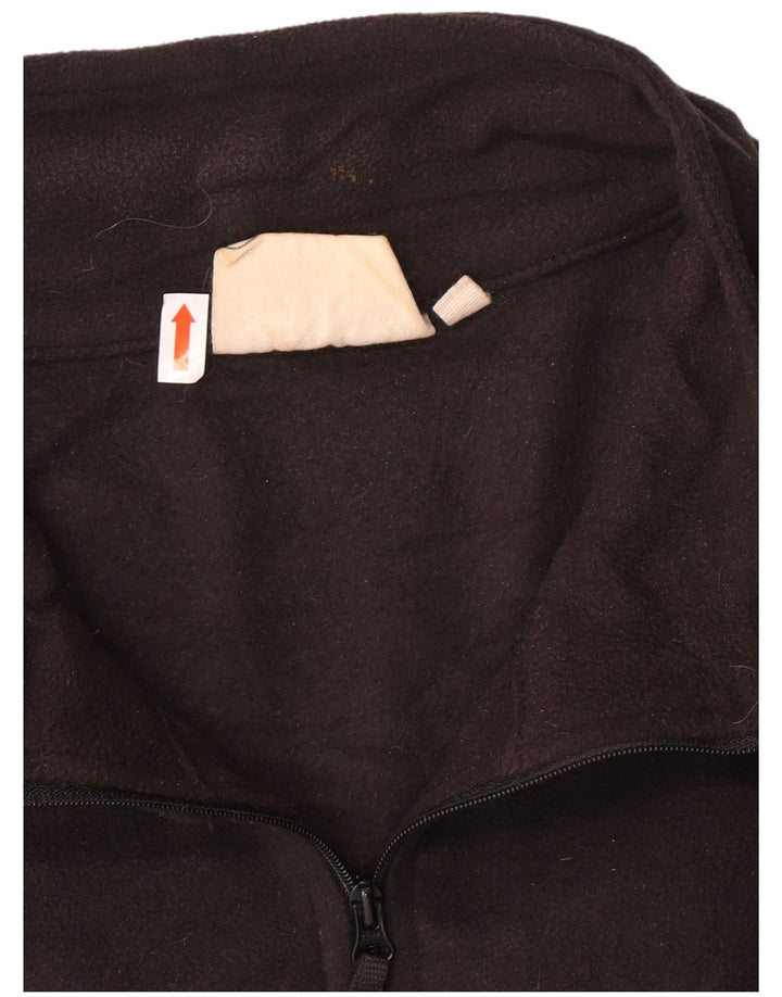 Mountain Warehouse Ανδρικό φερμουάρ Fleece Jumper 3XL Μαύρο