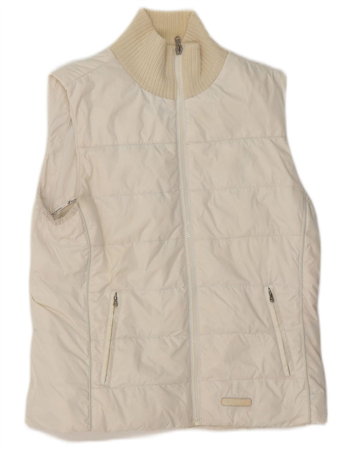 CHAMPION Γυναικεία padded Gilet UK 10 Small White