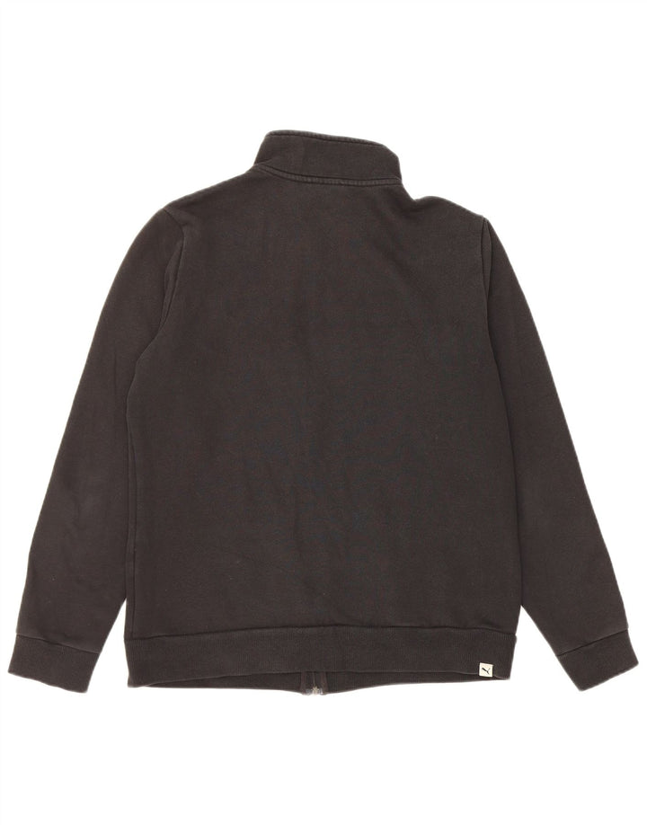 Puma Γυναικεία αθλητική φόρμα Top Jacket UK 14 Large Black Cotton