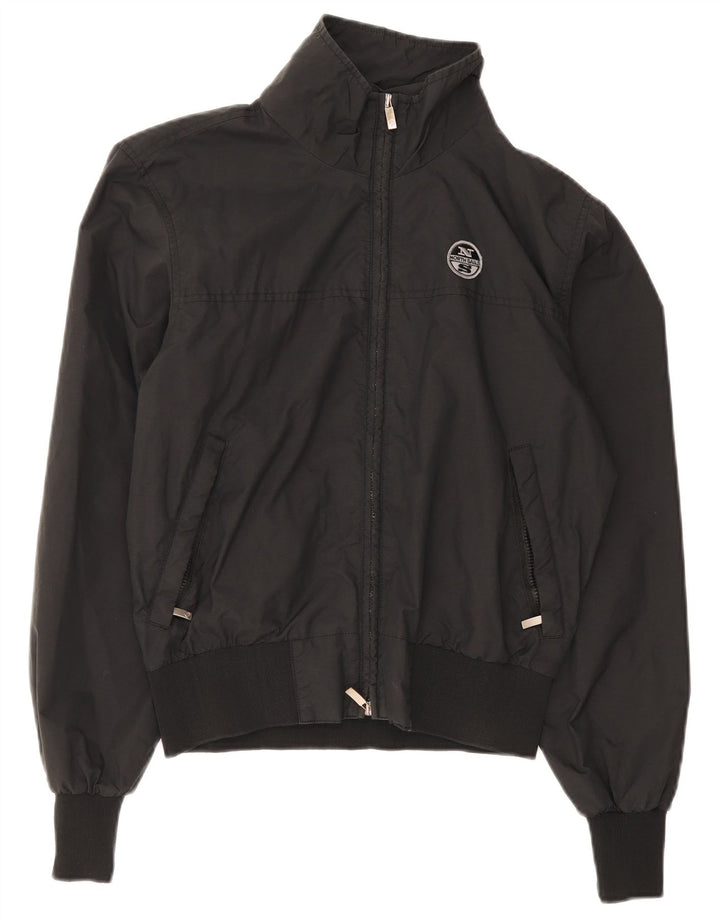 Ανδρικό μπουφάν βροχής North Sails UK 36 Small Black Polyamide