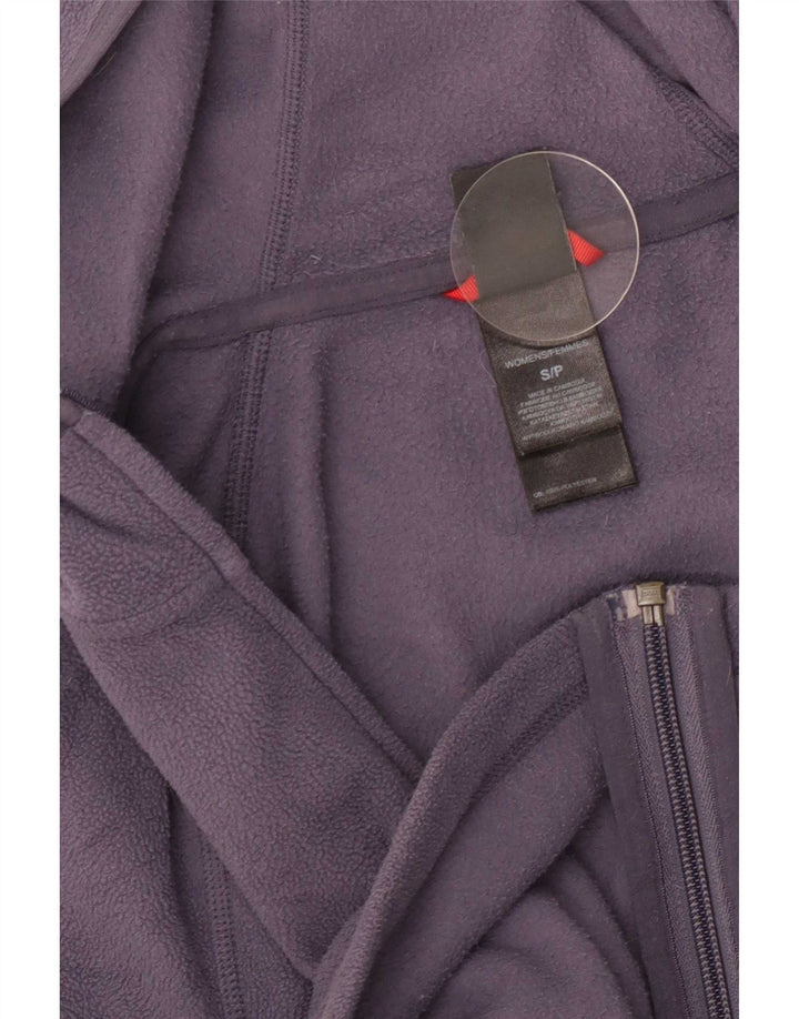 The North Face γυναικείο φλις μπουφάν με κουκούλα UK 10 Small Navy Blue Polyester