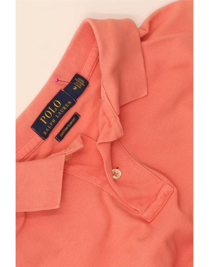 Πόλο Ralph Lauren Ανδρικό πουκάμισο προσαρμοσμένο σε λεπτή εφαρμογή, μεσαίο ροζ