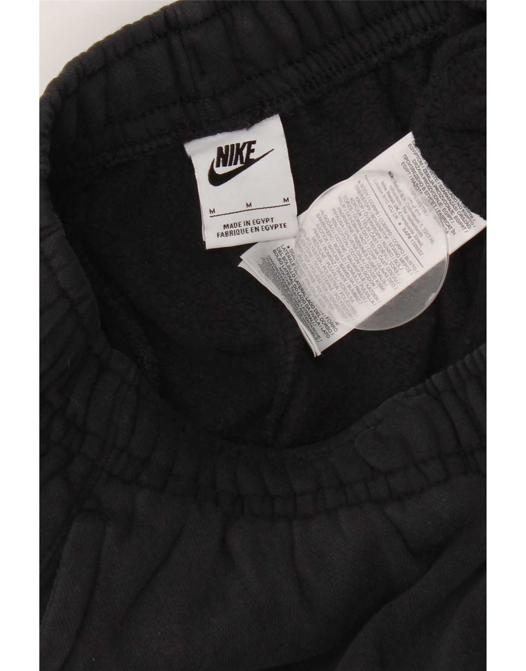 Ανδρική φόρμα Nike Παντελόνι Joggers Μεσαίο μαύρο βαμβακερό