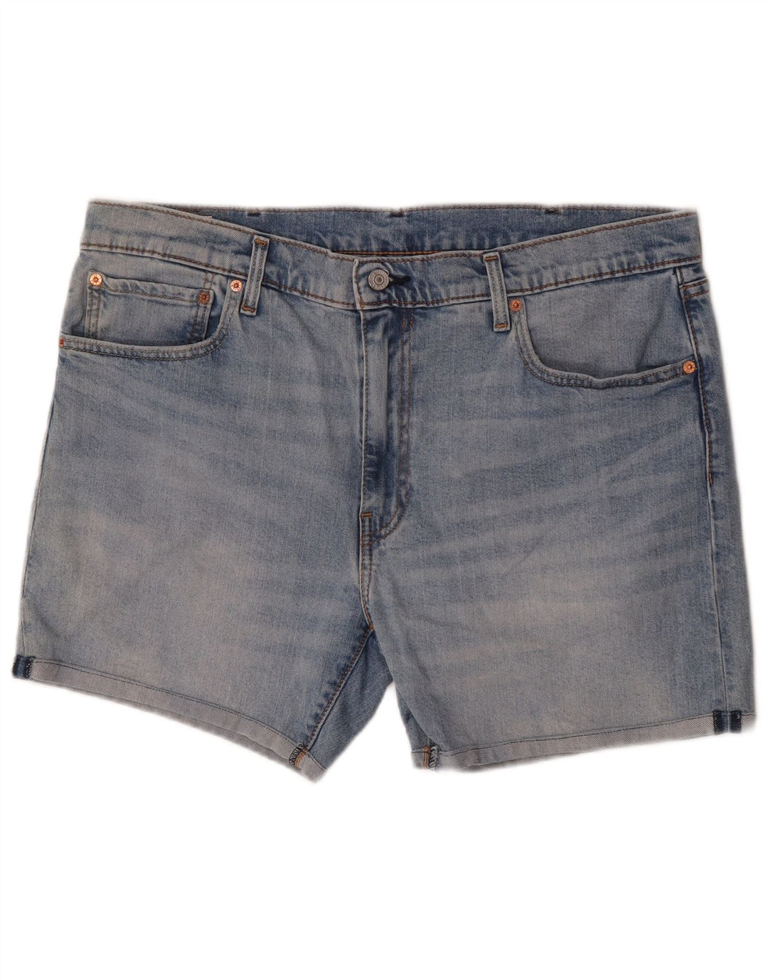Ανδρικό τζιν σορτς Levi's 412 W38 XL Μπλε βαμβακερό