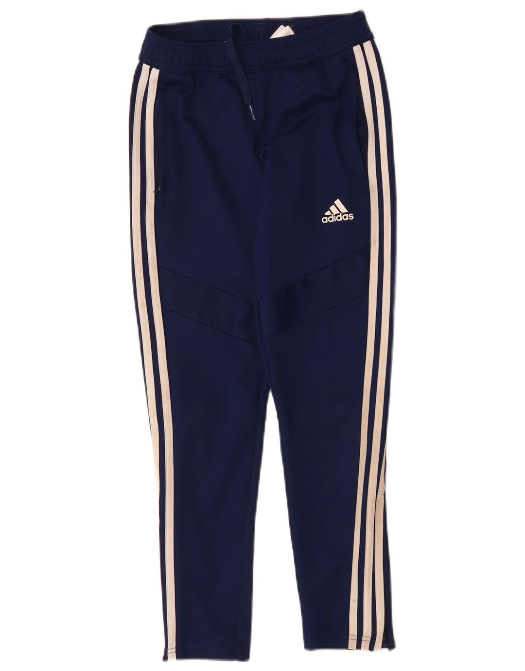 Παντελόνι αθλητικής φόρμας ADIDAS Boys Aeroready 9-10 ετών Navy Blue Polyester