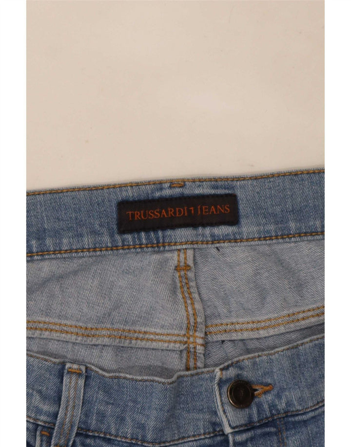 Ανδρικό τζιν Trussardi ίσιο W40 L36 Μπλε