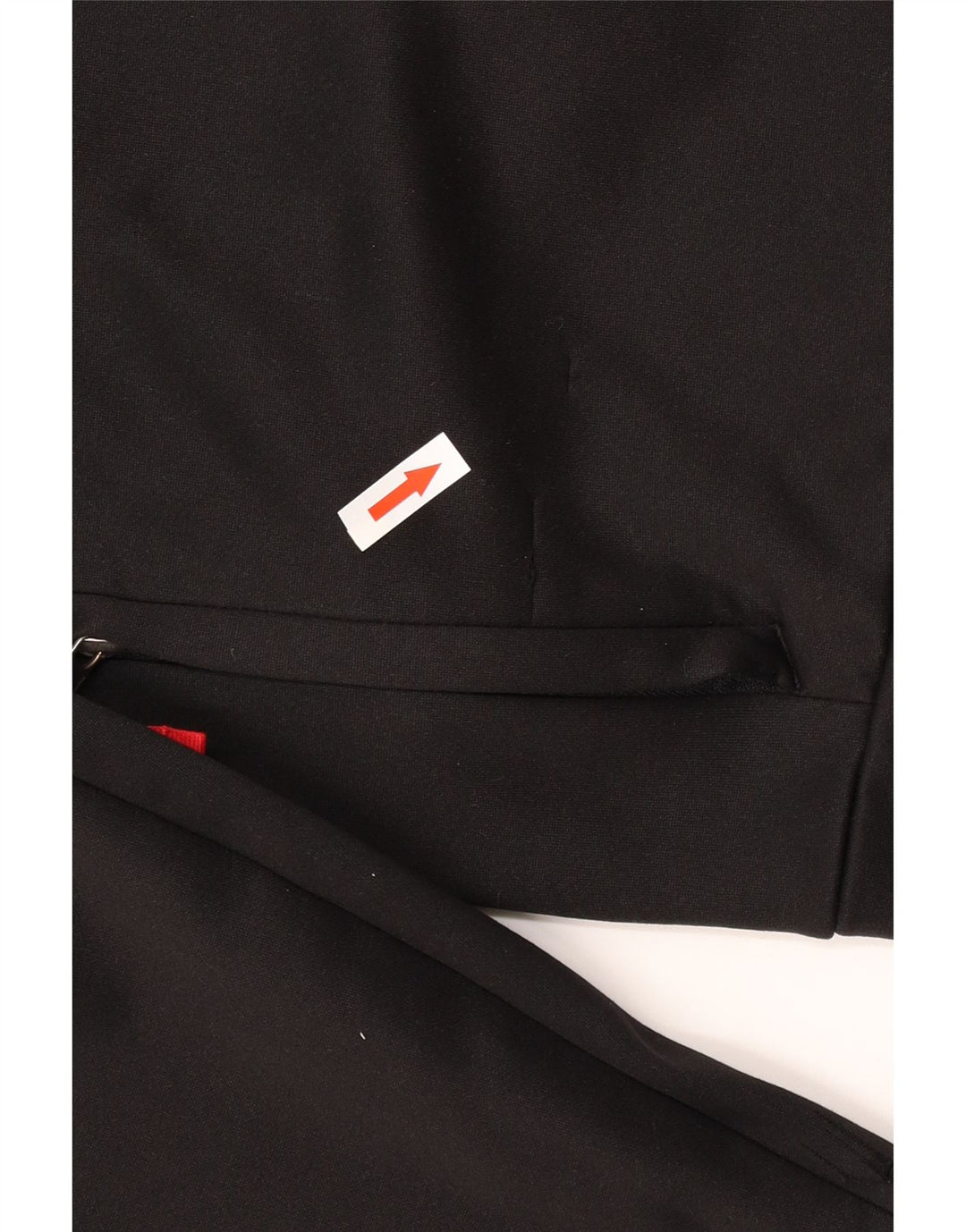 THE NORTH FACE Boys πουλόβερ με κουκούλα με φερμουάρ 14-15 ετών XL μαύρο χρώμα