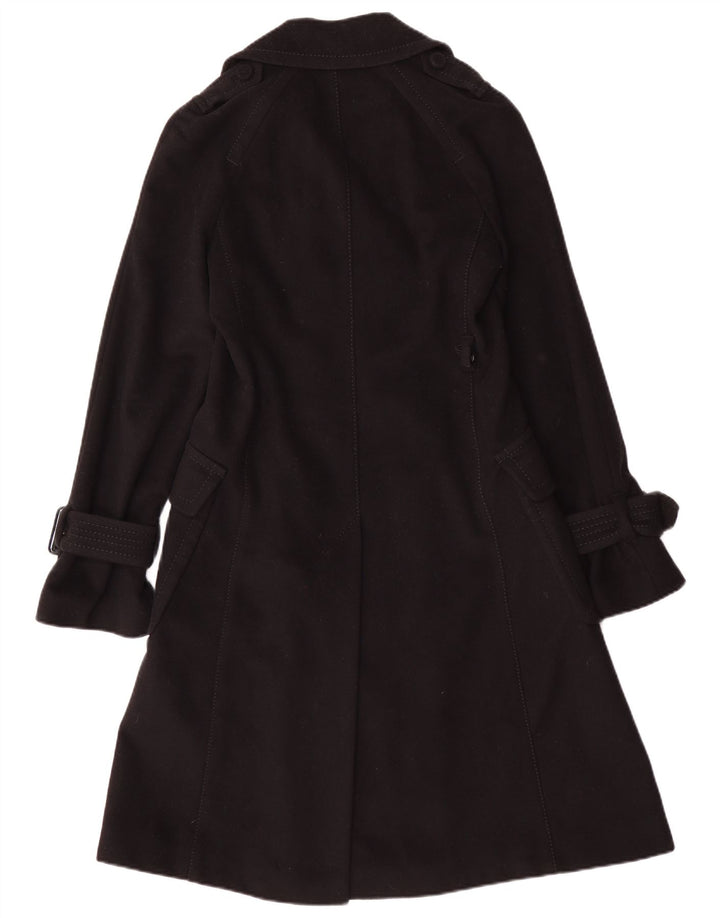 Max & Co. Γυναικείο παλτό με διπλό στήθος UK 10 Small Black Wool