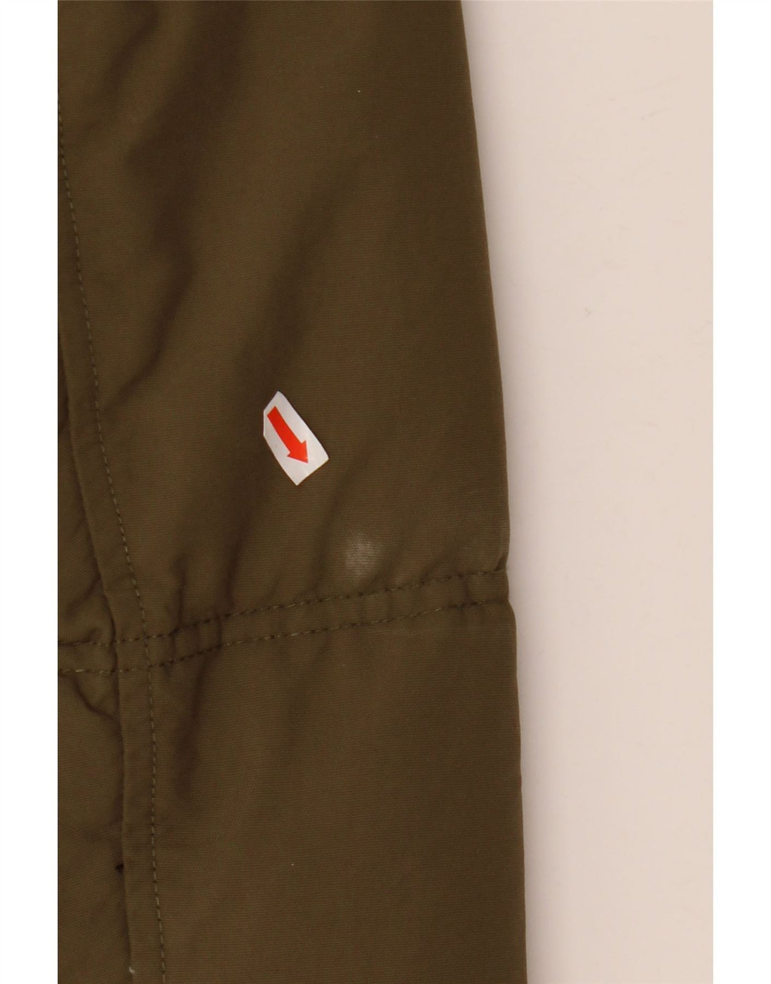 JOHN ASHFIELD Ανδρικό παλτό με κουκούλα με επένδυση UK 36 Small Khaki Nylon