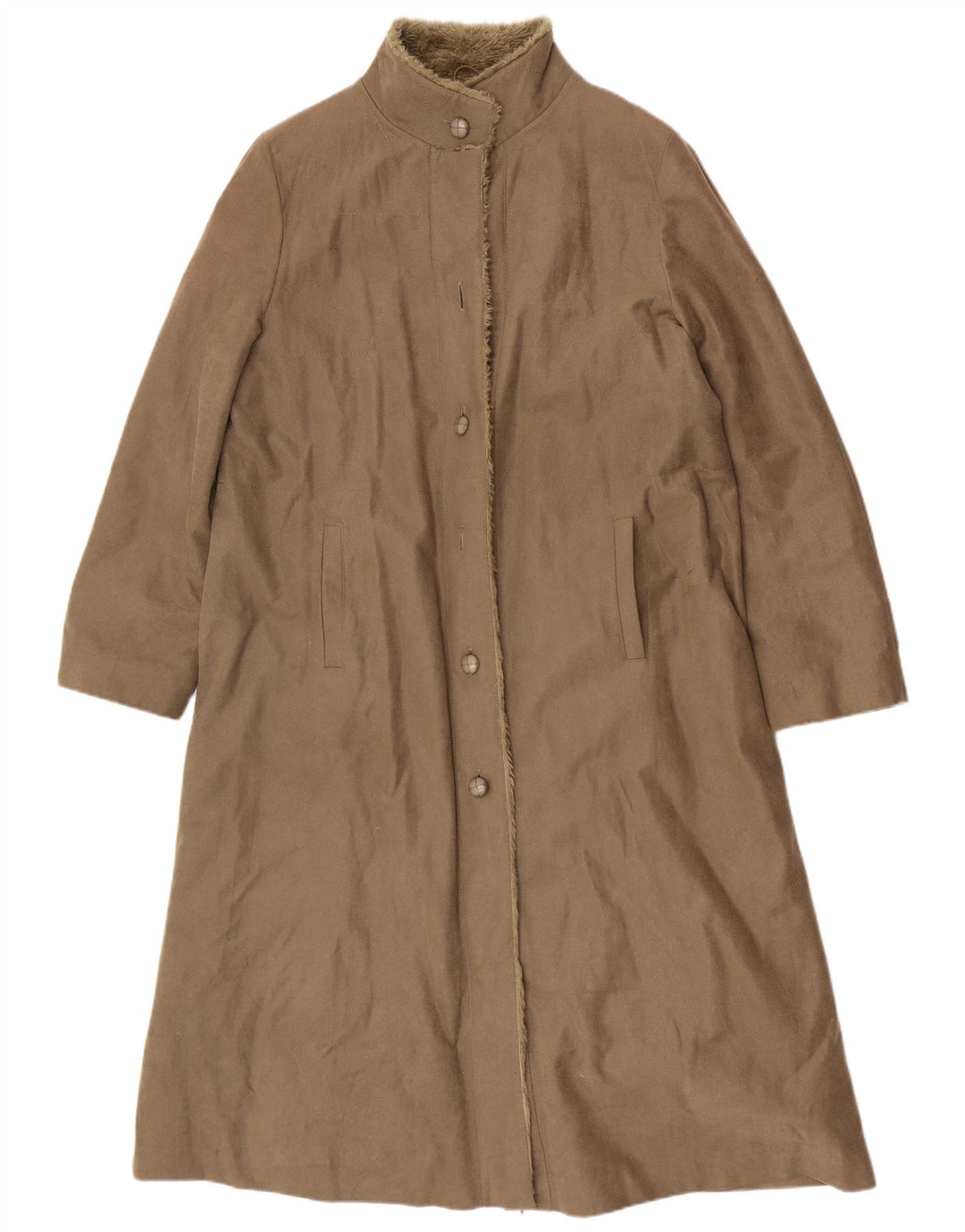 Dannimac Γυναικείο Πανωφόρι Sherpa UK 14 Large Khaki Polyester