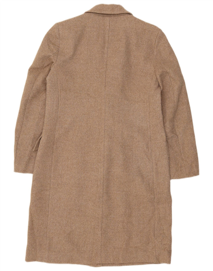 Zara Γυναικείο Πανωφόρι UK 14 Medium Beige Polyester