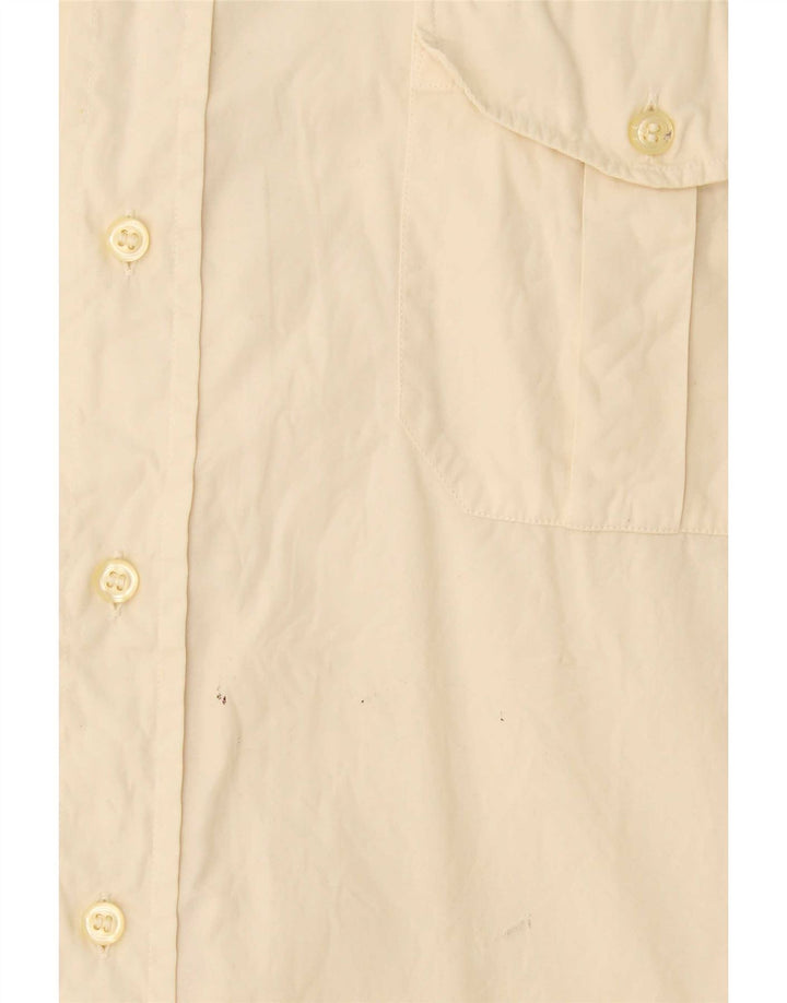 Ανδρικό γραφικό πουκάμισο Napapijri XL Off White
