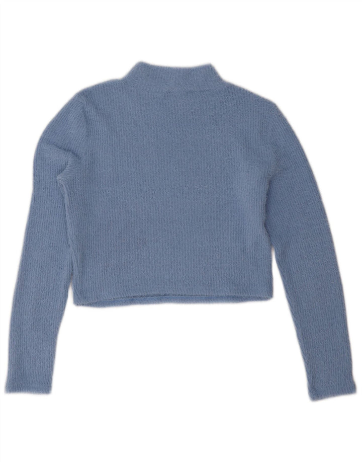 Zara Γυναικείο πουλόβερ με λαιμόκοψη χελώνας UK 16 Large Blue