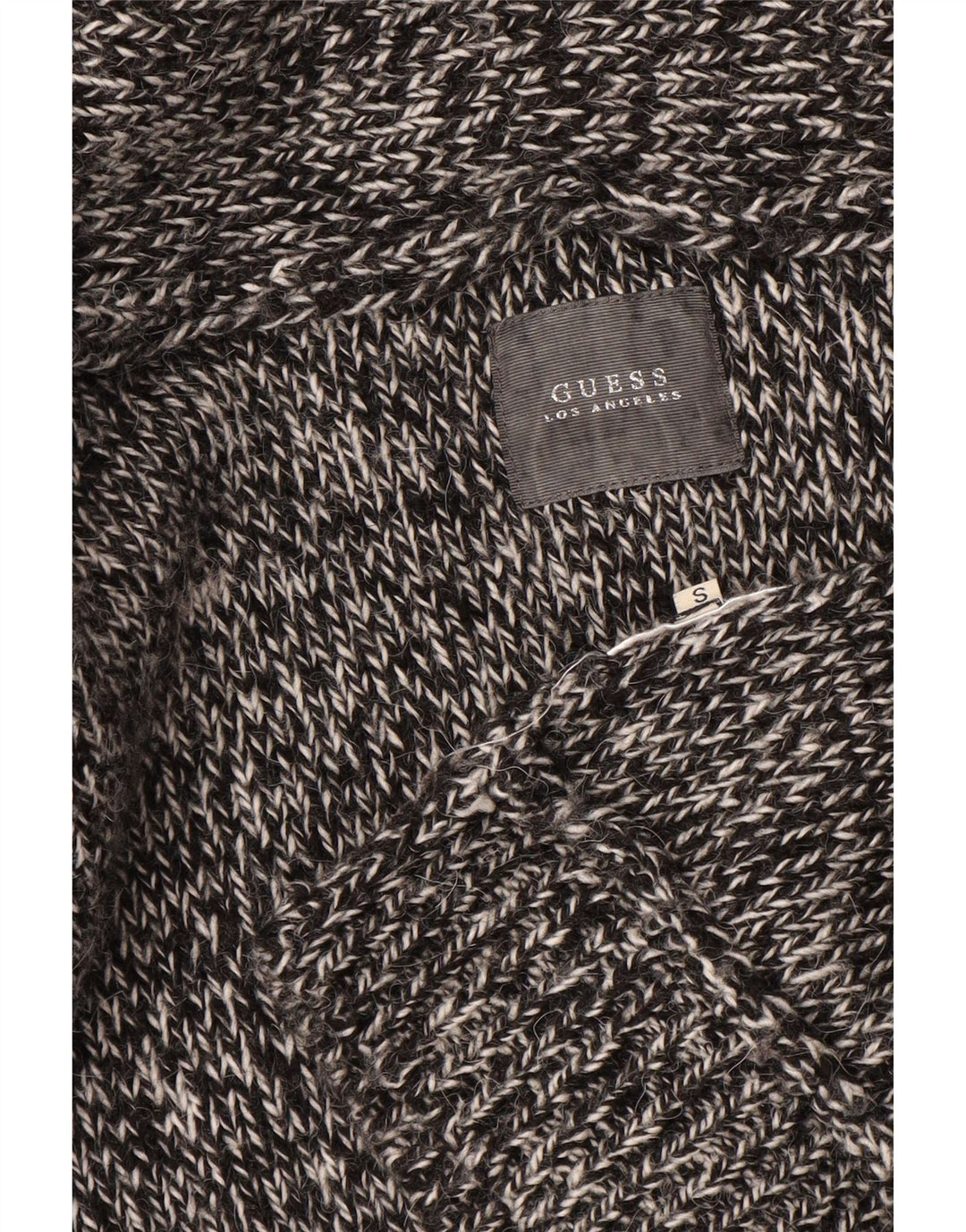 Guess Γυναικείο πουλόβερ Longline Cardigan UK 10 Small Grey Flecked