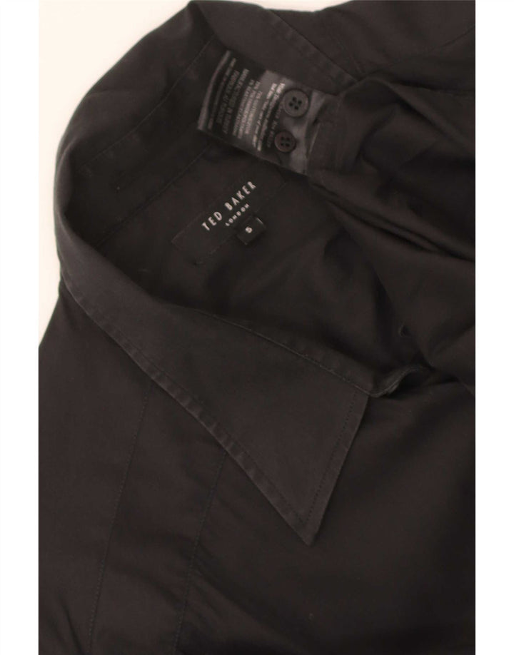 Ted Baker Ανδρικό πουκάμισο 5 XL Μαύρο βαμβακερό