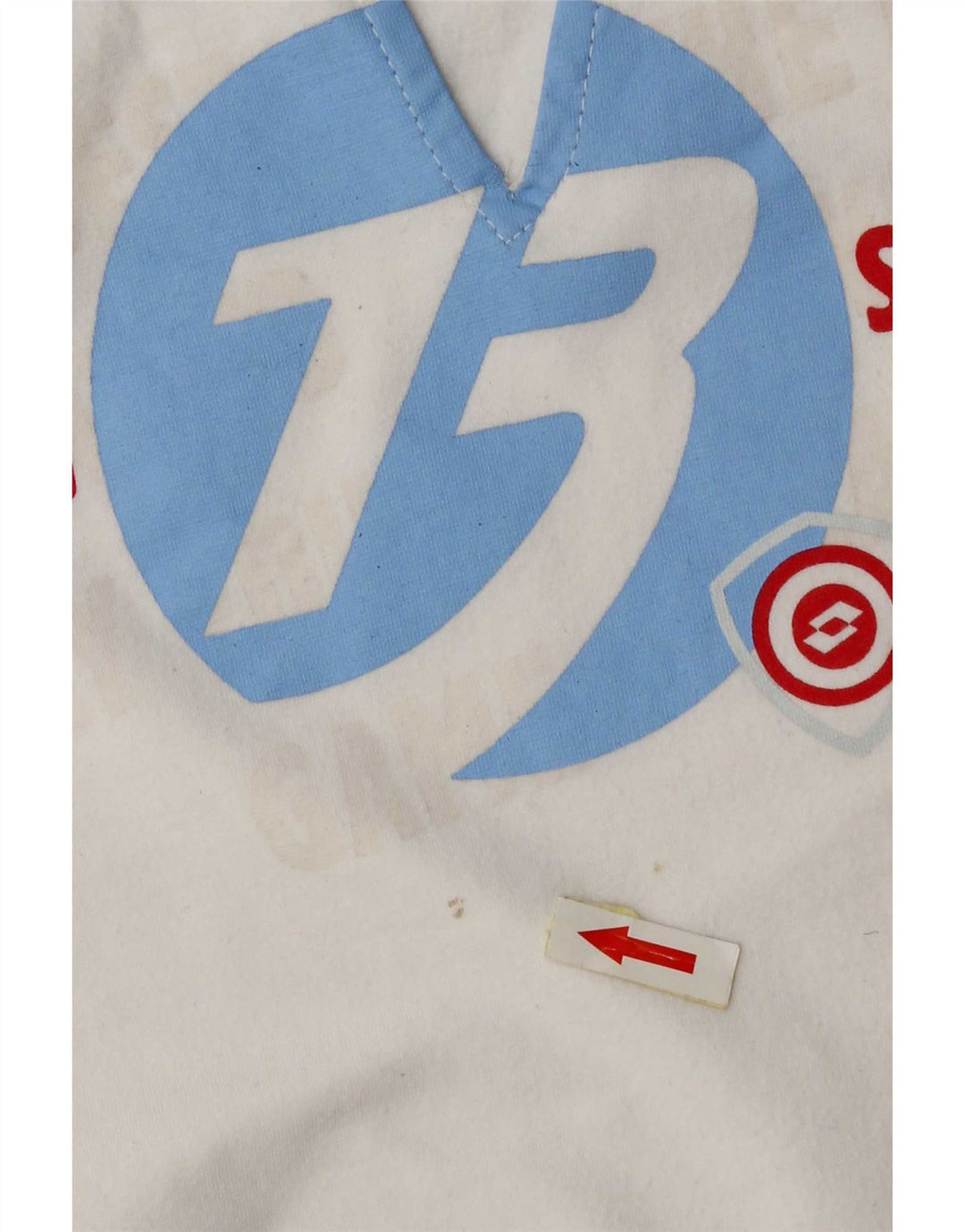 Γυναικείο γραφικό γιλέκο Lotto Top UK 12 Medium White