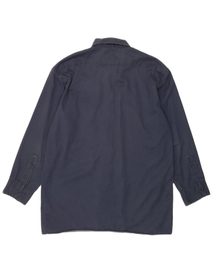 Ανδρικό πουκάμισο Dickies με μεσαίο μπλε ναυτικό πολυεστέρα