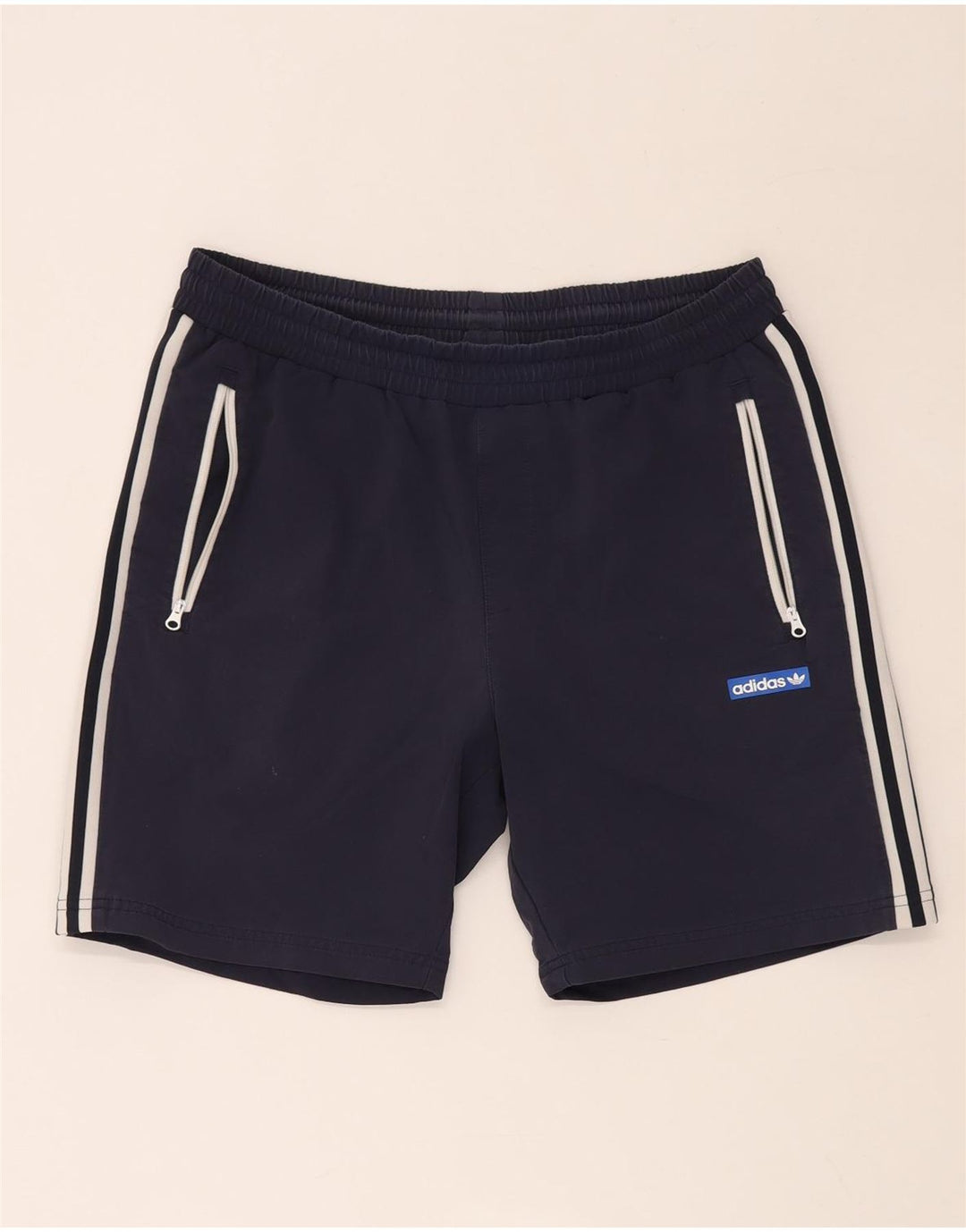 Ανδρικό αθλητικό σορτς ADIDAS Μεγάλο Navy Nylon