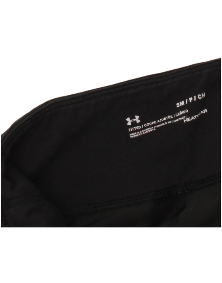 Γυναικεία γραφικά κολάν UNDER Armour Heat Gear UK 10 Small Black