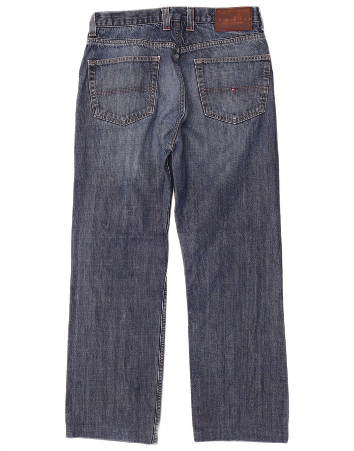 TOMMY HILFIGER Ανδρικό τζιν ίσιο W32 L29 Μπλε βαμβακερό