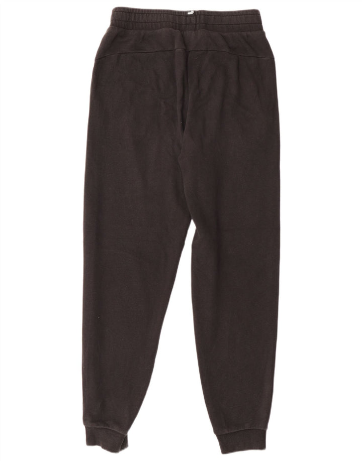 Puma Boys Tracksuit Trousers Joggers 13-14 Years Μαύρο