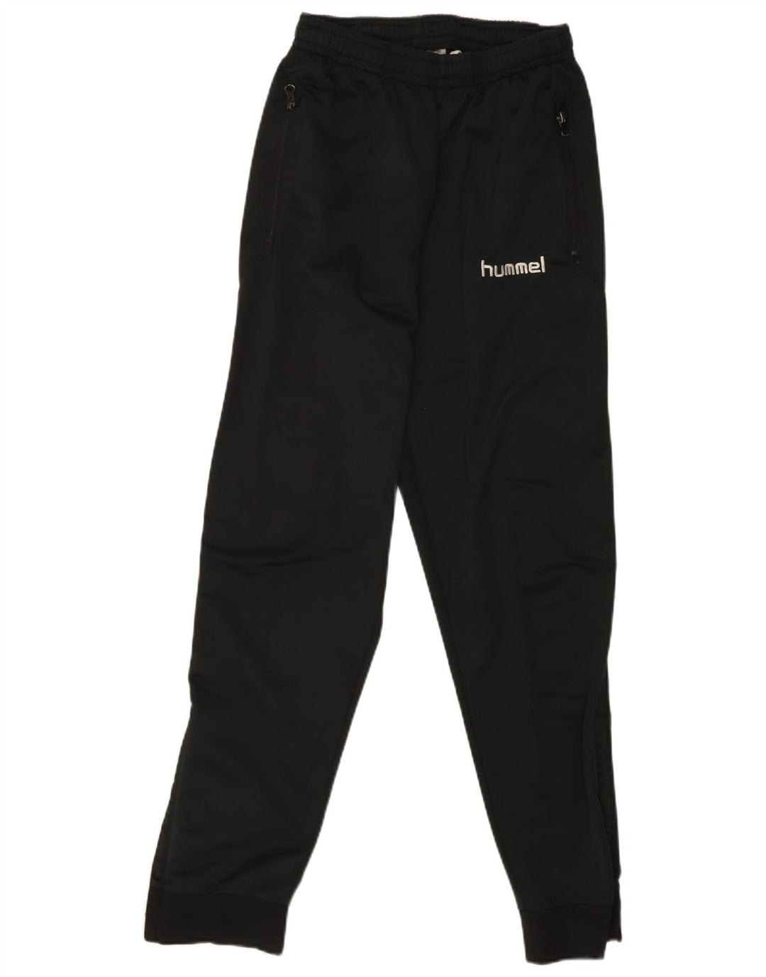 HUMMEL Mens Graphic Tracksuit Trousers Large Black Polyester