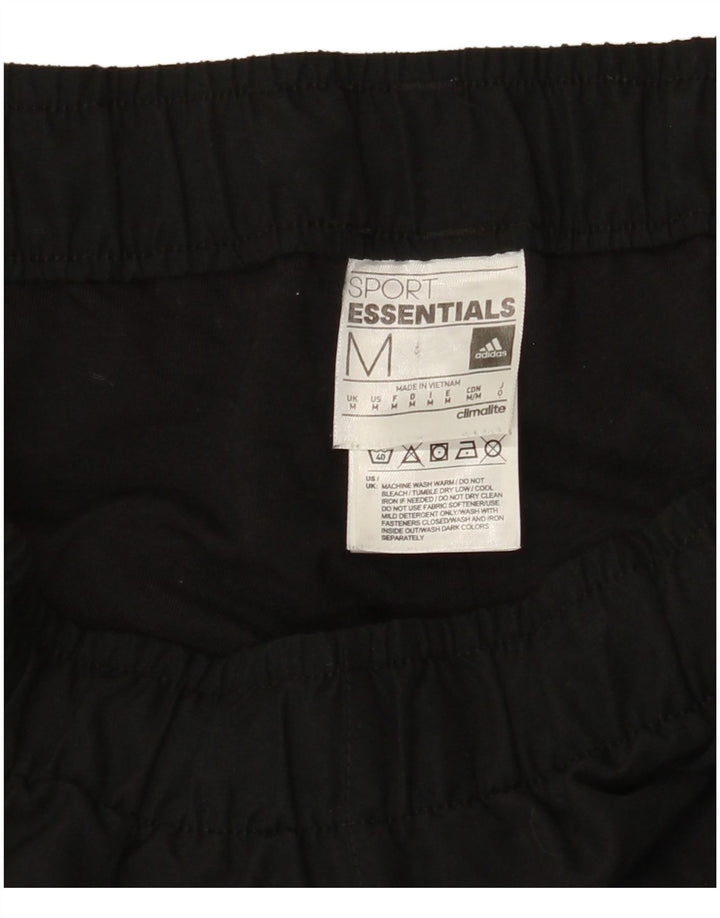 Ανδρική φόρμα ADIDAS Climalite Παντελόνι Joggers Μεσαίου Μαύρου Πολυεστέρα