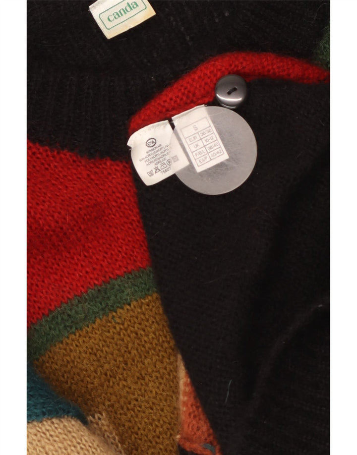 CANDA Γυναικείο πουλόβερ ζακέτα υπερμεγέθη UK 10/12 Μικρό πολύχρωμο